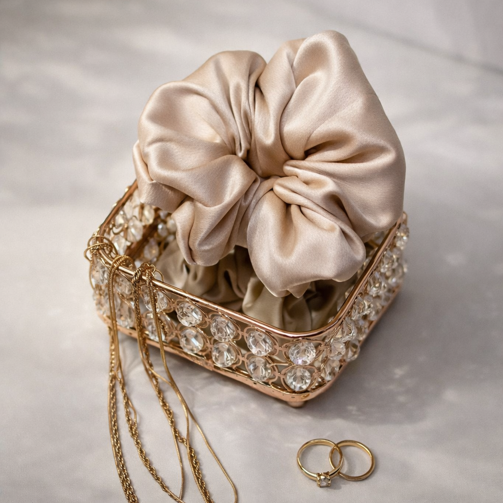 Satin Scrunchie - Medium