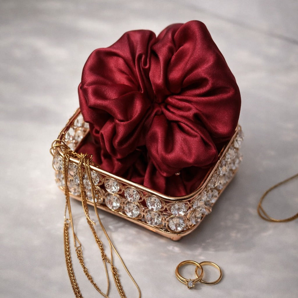 Satin Scrunchie - Medium