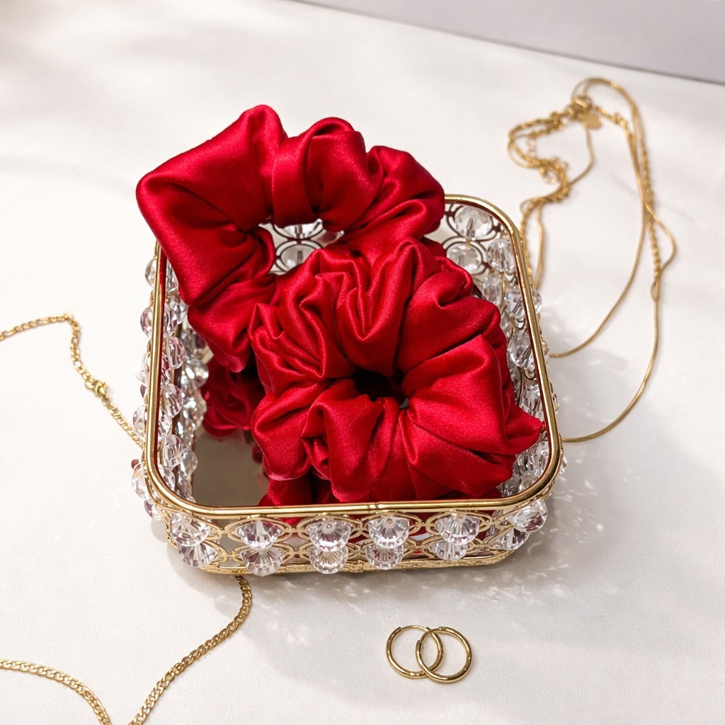 Satin Scrunchie - Small